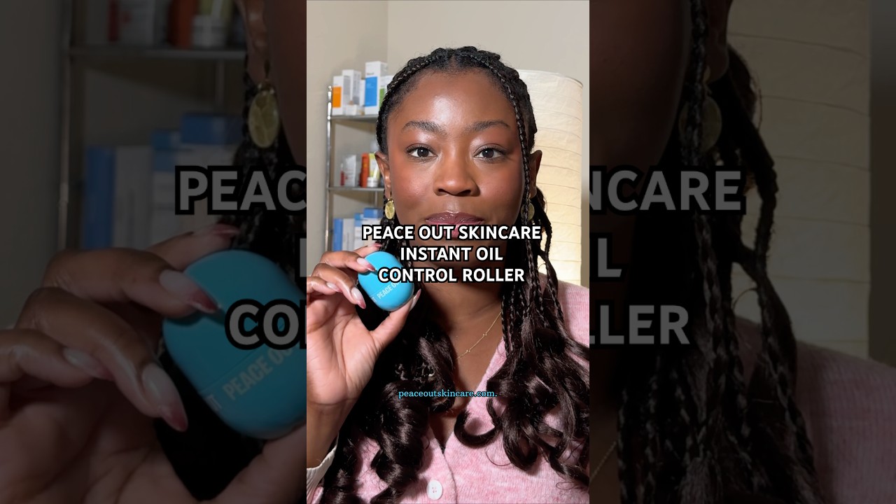 Peace Out Skincare Instant Oil Control Roller Review