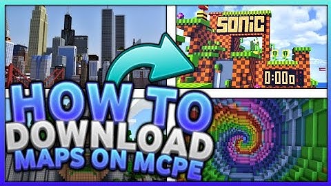 How To Download & Install Maps For MCPE 2020 / IOS & Andriod  / Minecraft Bedrock Edition