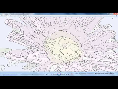 Программа "Раскраска": ч.2 - детально о Домашней версии. Как создавать картины по номерам по фото