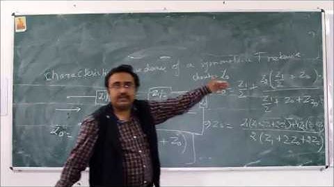 Example on image impedance  (Dave sir lecture#11)