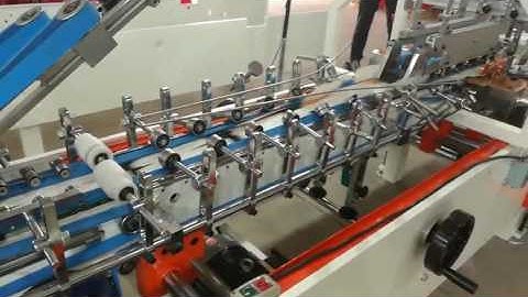 ZH-800 Automatic folding gluing machine