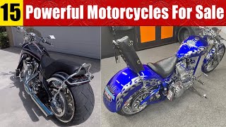 15 Powerful Motorcycles for Sale — Rare Picks & Unreal Deals