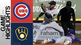 Cubs vs. Brewers Game Highlights (10\/1\/23) | MLB Highlights