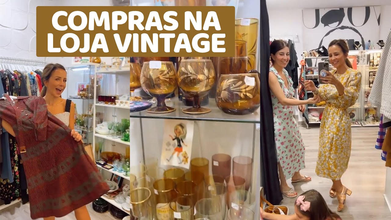 COMPRAS NA LOJA VINTAGE!