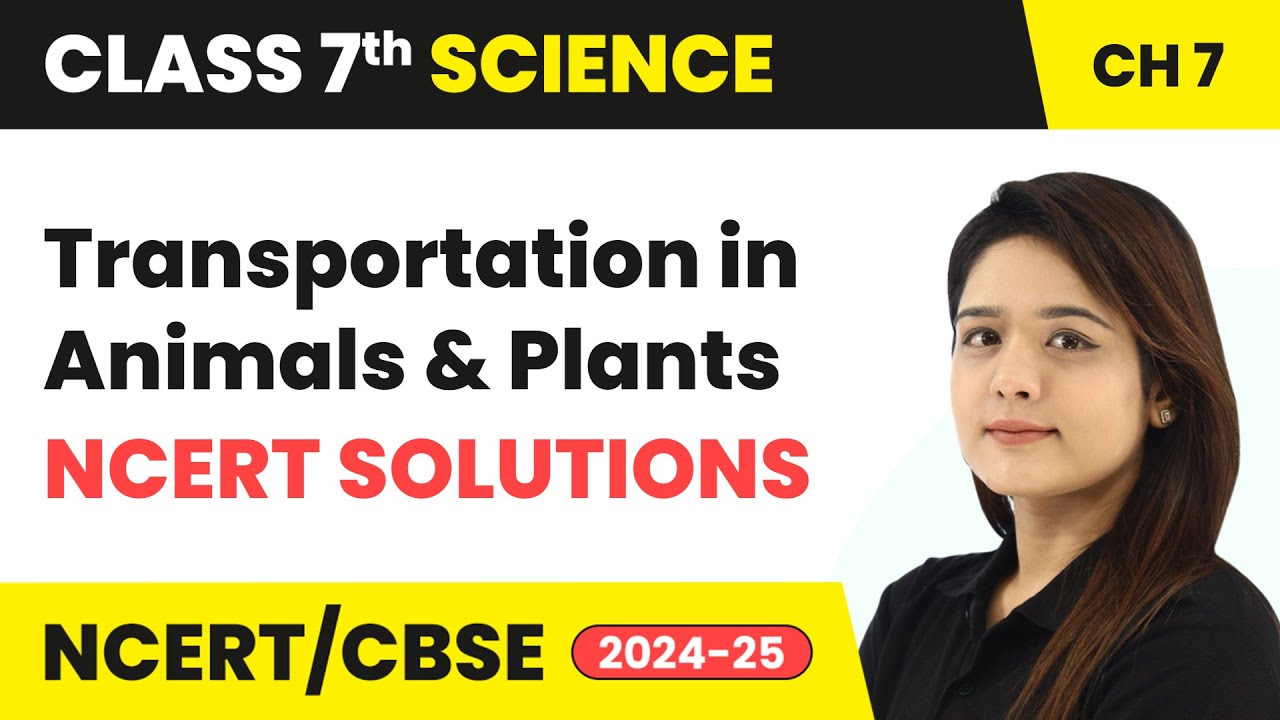Transportation in Animals and Plants - NCERT Solutions | Class 7 ...