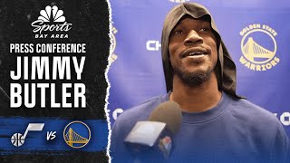 Jimmy Butler Explains Graude For Kevin Love After Exchange In Warriors Win Nbc Sports Bay Area