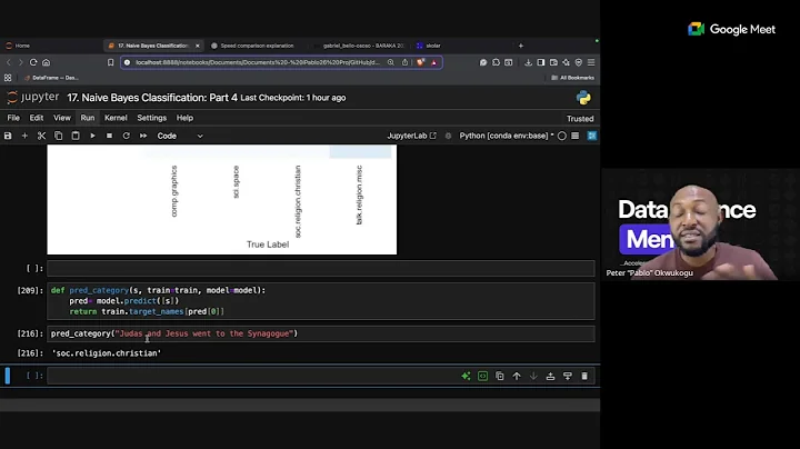 Data Science Mentor Session - Multinomial Naive Bayes (Hands-on)