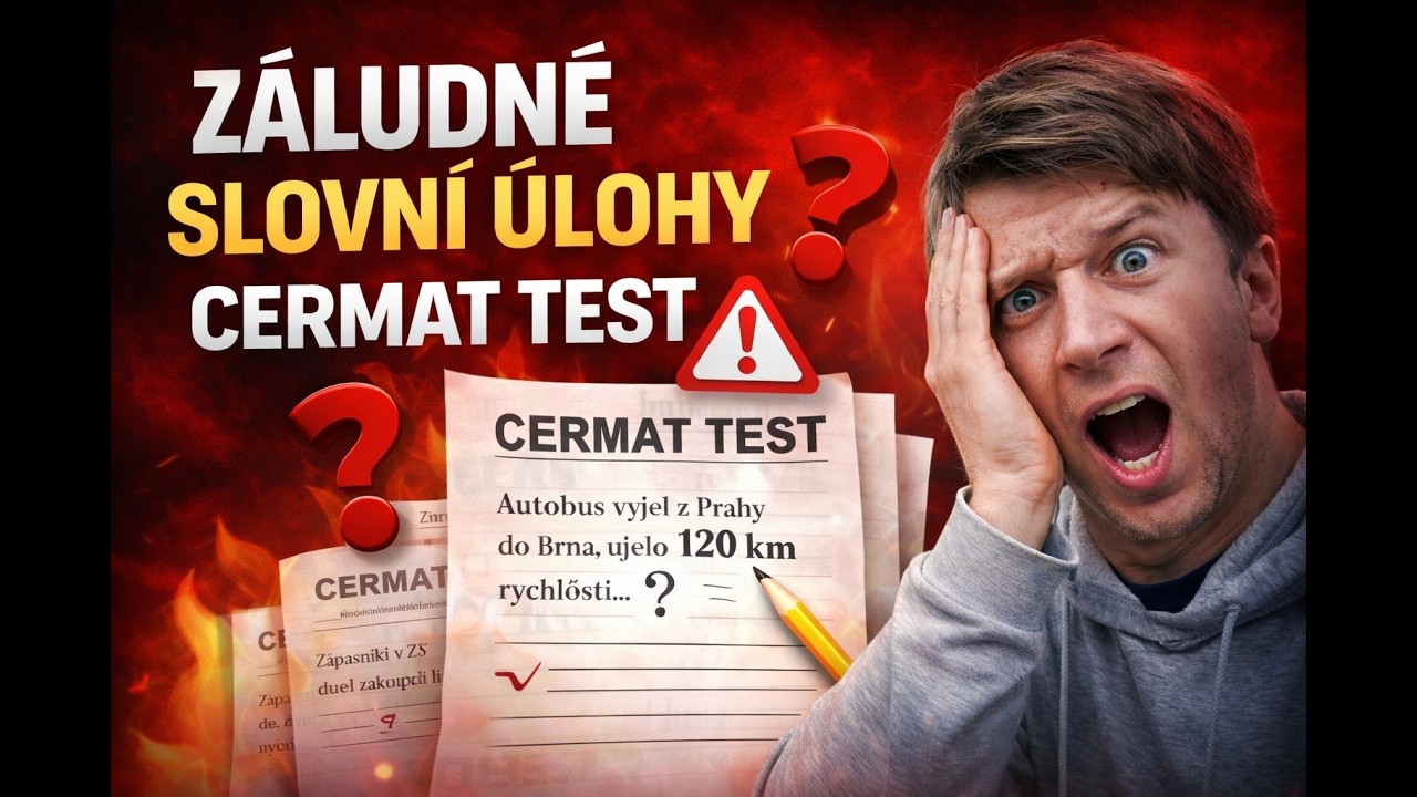 Záludné slovní úlohy 6 a 7 z varianty cermat testu 2019/01.