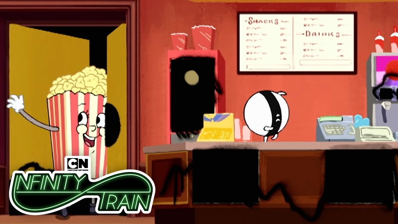 The Movie Theater Car - The Train Documentaries | Infinity Train | Cartoon Network