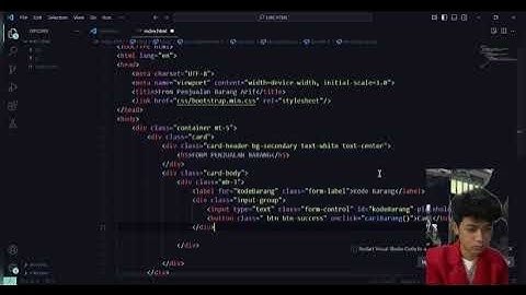 Pembuatan Form Penjualan Barang HTML & Javascript