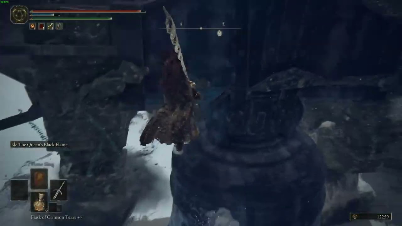 Elden Ring Glitched Inside Walking Mausoleum