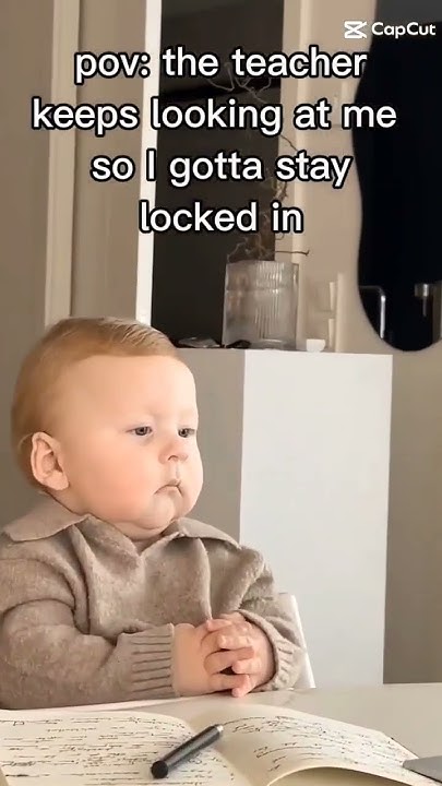 when the teacher won't look away - YouTube