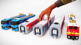 Unboxing & Review – WAP-4 | HO Scale Model Loco by @Navneetyadavarts | Indian Rail LHB Coach