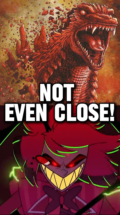Why Godzilla in Hell VS Alastor ISN’T CLOSE! #godzilla #kaiju #hazbinhotel #alastor #animation #vs