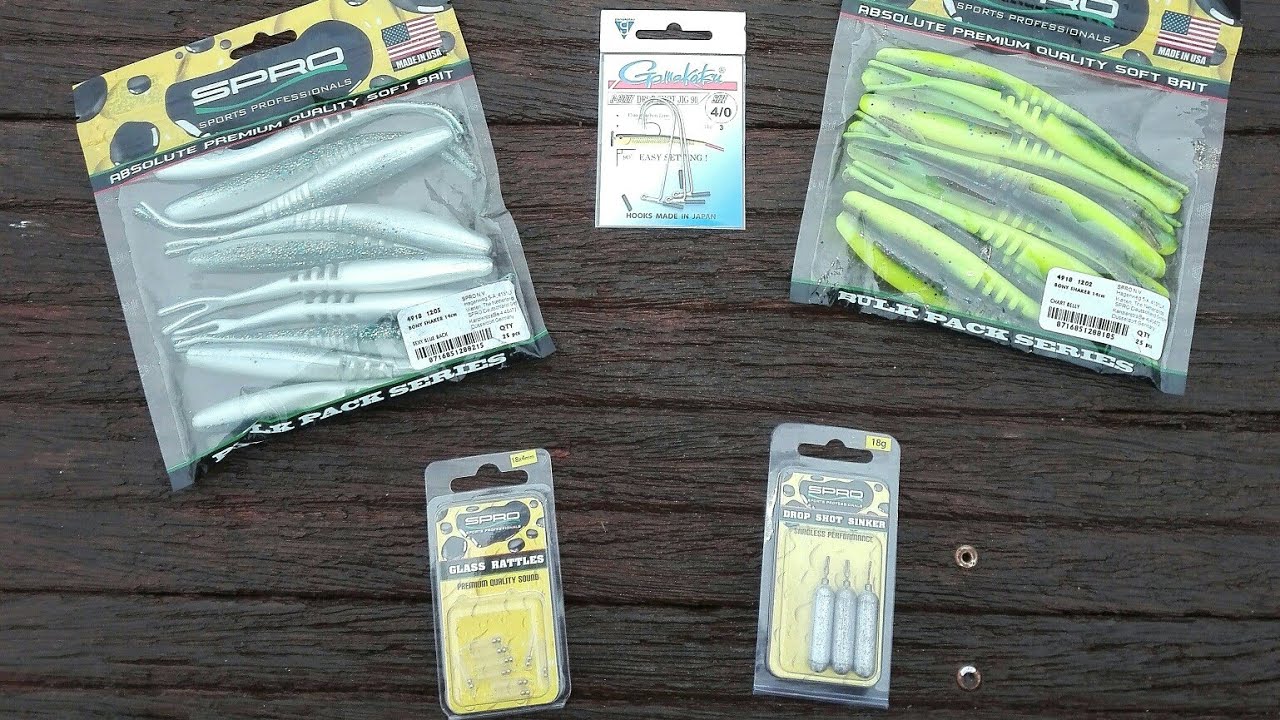 Montagem Double Drop Shot com Spro e Gamakatsu YouTube