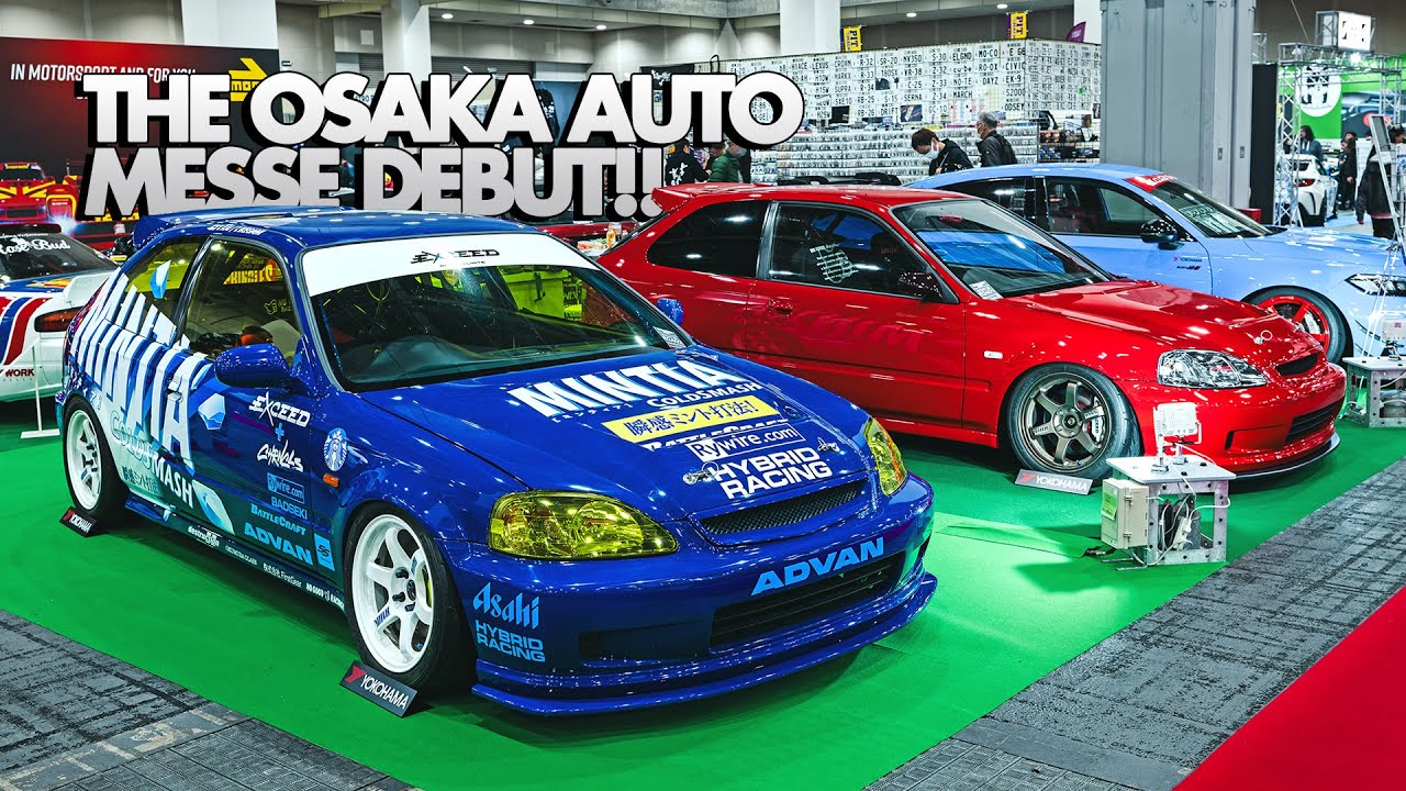 Debuting our Civics at Osaka's BIGGEST car show!!… – The