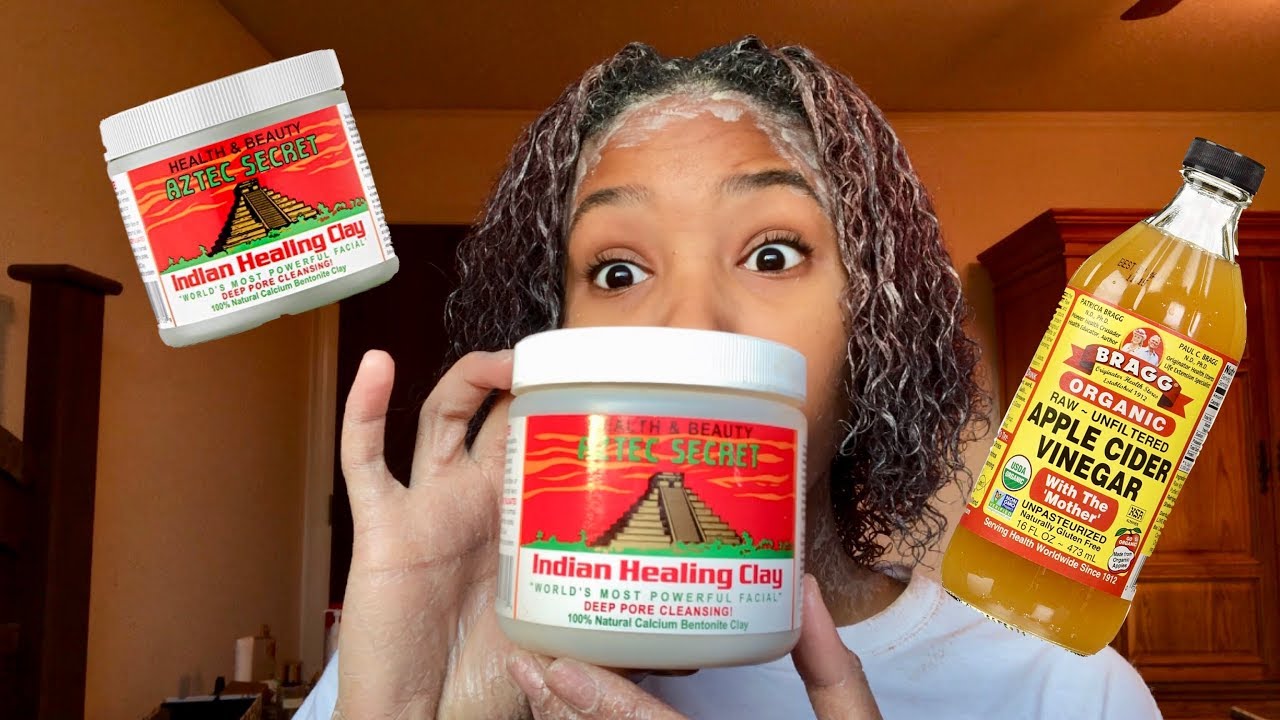 Aztec Healing Clay ON NATURAL HAIR YouTube