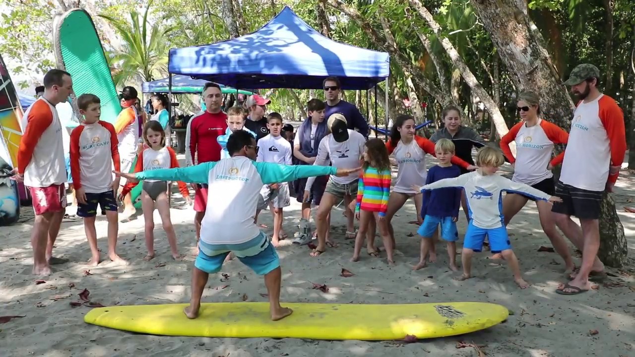 Surf Lesson in Manuel Antonio by Blue Horizon Costa Rica YouTube