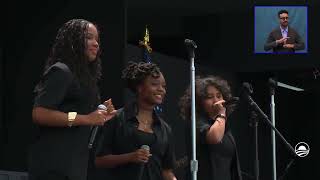 GOGO Performs Original Song at Obama Presidential Grand Opening w/ Eddie Vedder!