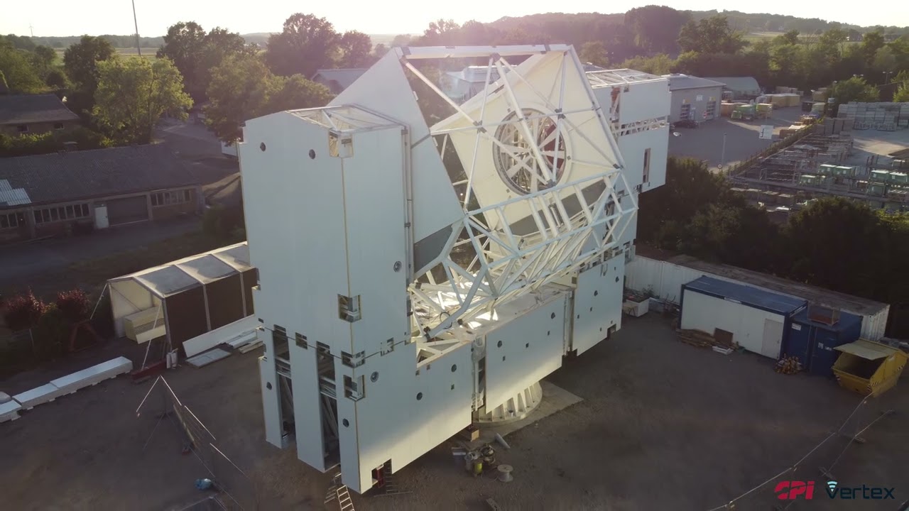 SOLAT - Tour through the telescope with drone footage