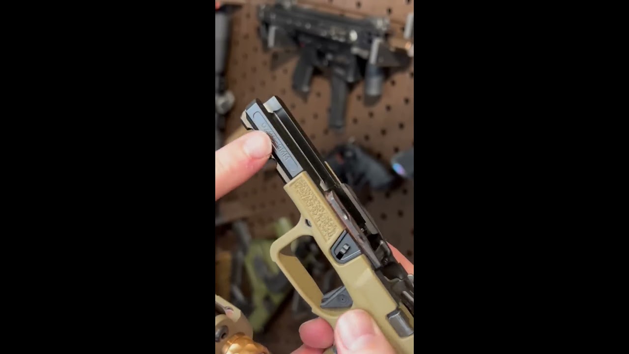 Modular Glock With A Crazy Secret Zev OZ9 C In 1 Minute Shorts