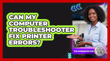 Can My Computer Troubleshooter Fix Printer Errors?