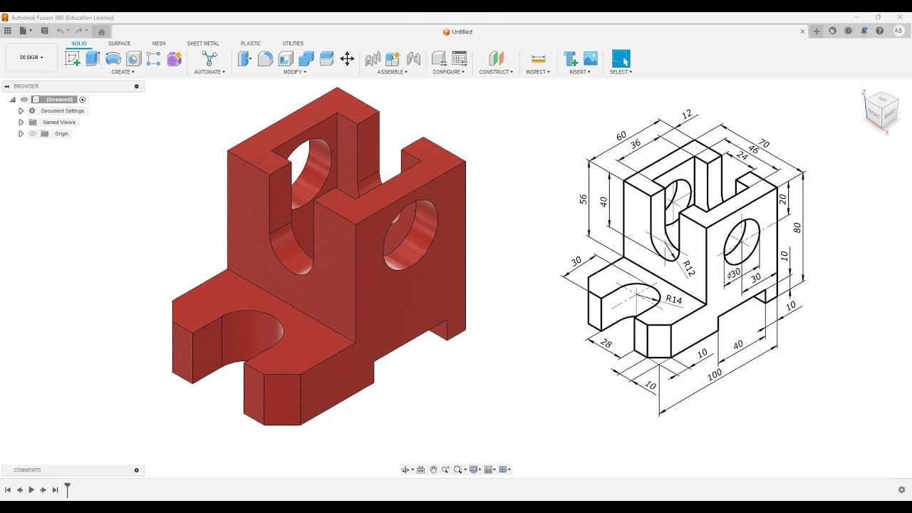Fusion360 Part Modeling Tutorial-222. 