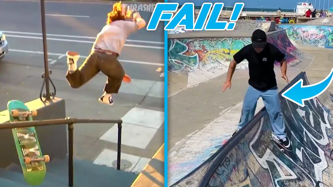 SKATEBOARDING ( EXTREME FAILS AND WINS) ! EP4 YouTube