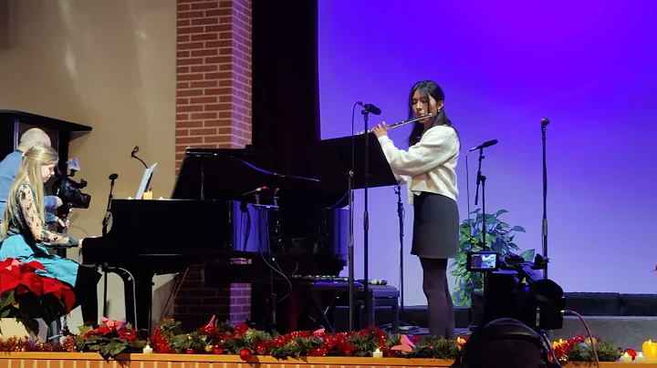 "Mary did you know" - reprise piano / flte - dbutant