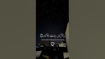 ما تيسر من سورة الرحمن بصوت القارئ إسلام صبحي ❤️‍🩹 || QURAN GUIDANCE