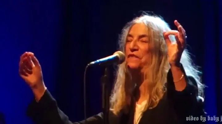 Patti Smith-KIMBERLY-L...  @ The Fillmore, San Fra...