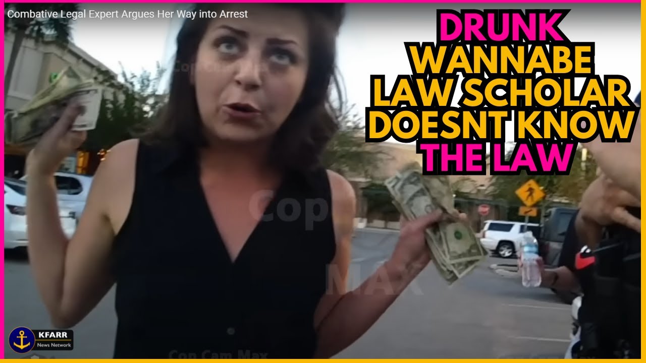 A Drunk Wannabe Law Scholar Doesnt Know Her Amendments - YouTube