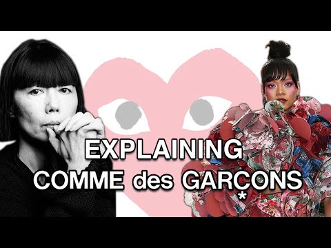 ვიდეო: რატომ comme des garcons?