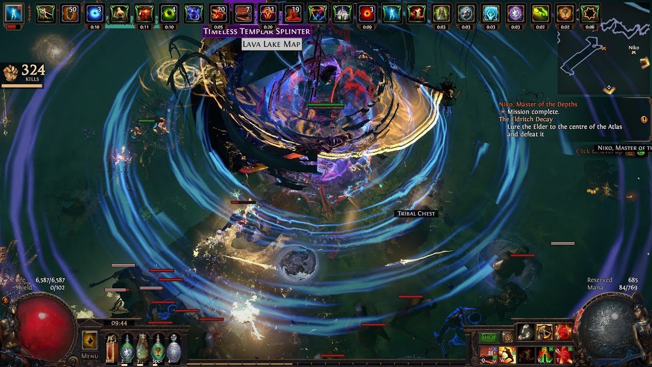 PoE Legion -  Physical Cyclone - Bezerker