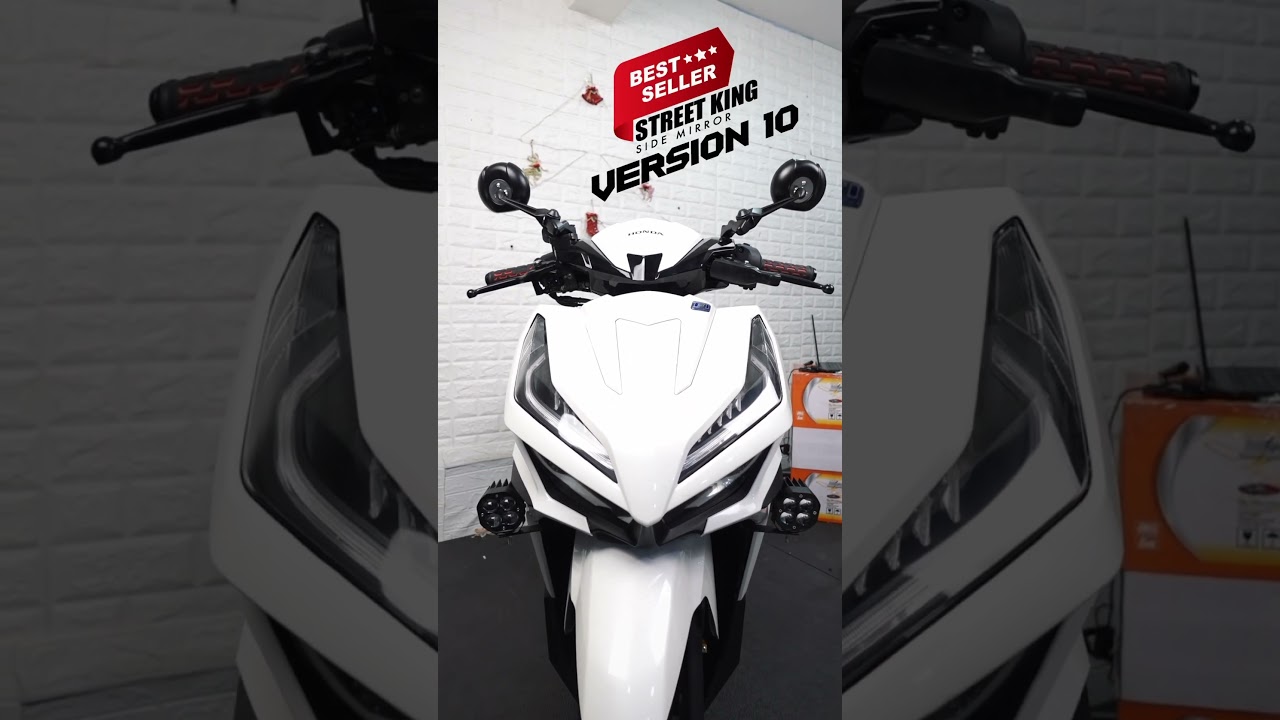 STREET KING SIDE MIRROR V10 PANDA DESIGN | Milky Santidad