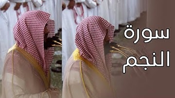 سورة النجم | المصحف الصوتي والمرئي من صلاتي التراويح والتهجد بالمسجد النبوي لعام 1445هـ.