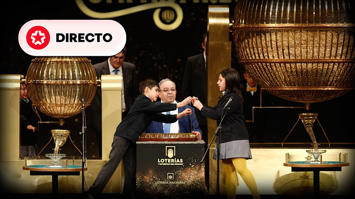 DIRECTO: Sorteo de la Lotería de Navidad