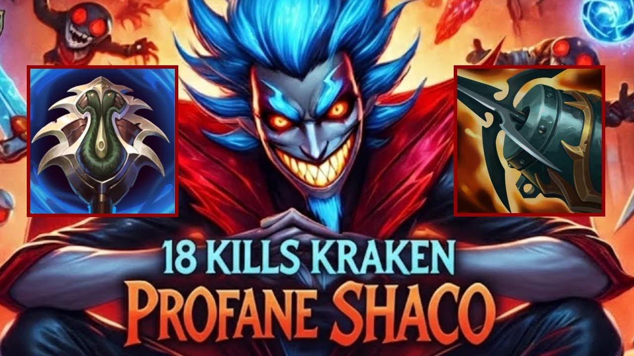 Profane Kraken Shaco! 😍 S15 Emerald Ranked [League of Legends] Full Gameplay - Infernal Shaco