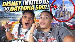 DISNEY INVITED OUR FAMILY TO THE DAYTONA 500?! 🏁🏰 (VIP Experience)