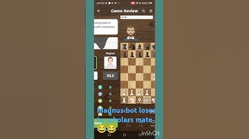 Chess.com Magnus carlsen bot loses in 4 moves to the scholars mate