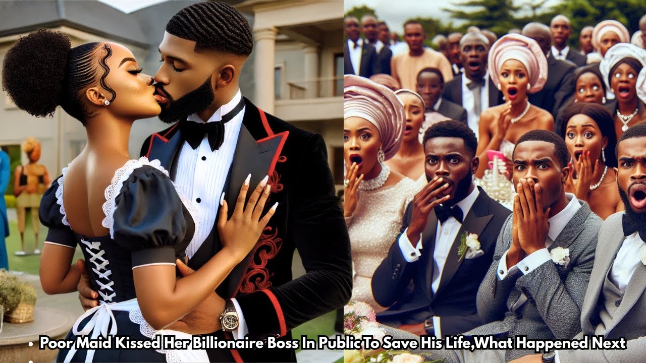 Бедная горничная поцеловала своего босса-миллиардера на публике, чтобы спасти ему жизнь. Что случ...