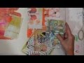 Watch the Process Art Journaling  - In His Hands