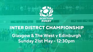 LIVE: Inter-district Championship Finals Day | Glasgow &amp; West v Edinburgh District