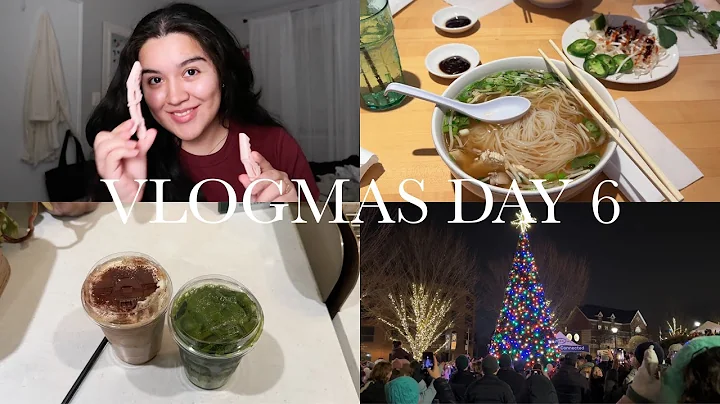 vlogmas day 6 | christmas parade & tree lighting, saturday things to do, diml, holiday events & more