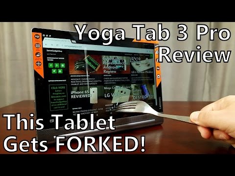 Lenovo Yoga Tab 3 Pro Review: This Tablet Gets FORKED!