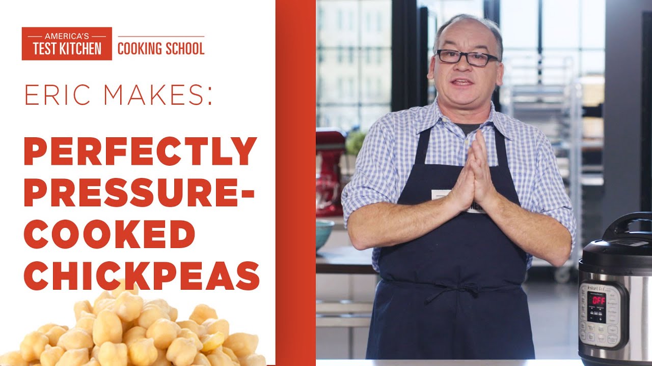 Learn to Cook Chickpeas in a Pressure Cooker with Eric | America