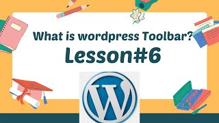 WordPress Tutorial 2021 | What is WordPress toolbar beginners tutorial 2021