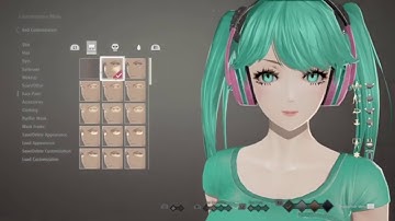 Code Veins Miku Character Creation