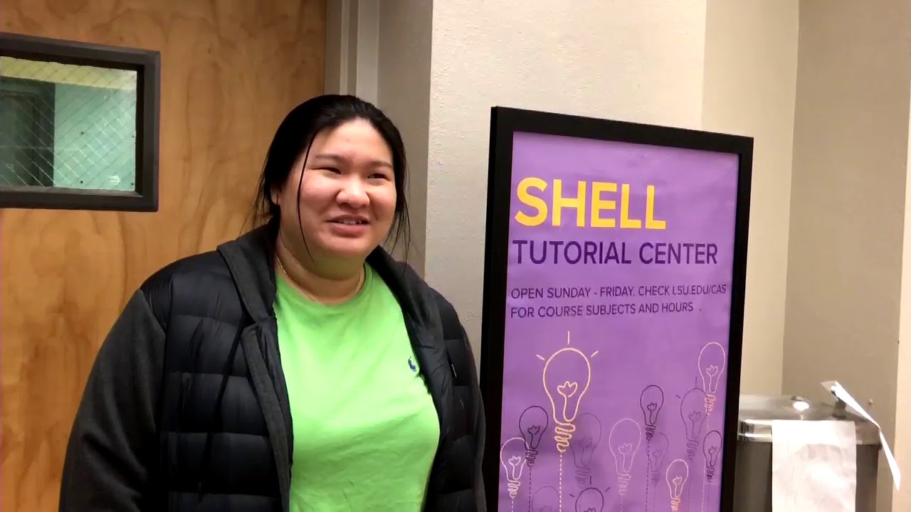 Shell Tutoring Center in Middleton Library - YouTube