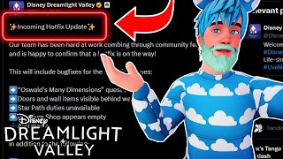 [Hotfix Incoming] Crashing is FIXED! Broken Star Path, Quests, & MORE!  | Dreamlight Valley